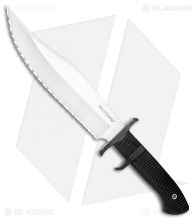 Cold Steel Marauder Knife Fixed Blade (9" Stonewash Serrated) 39LSWBS