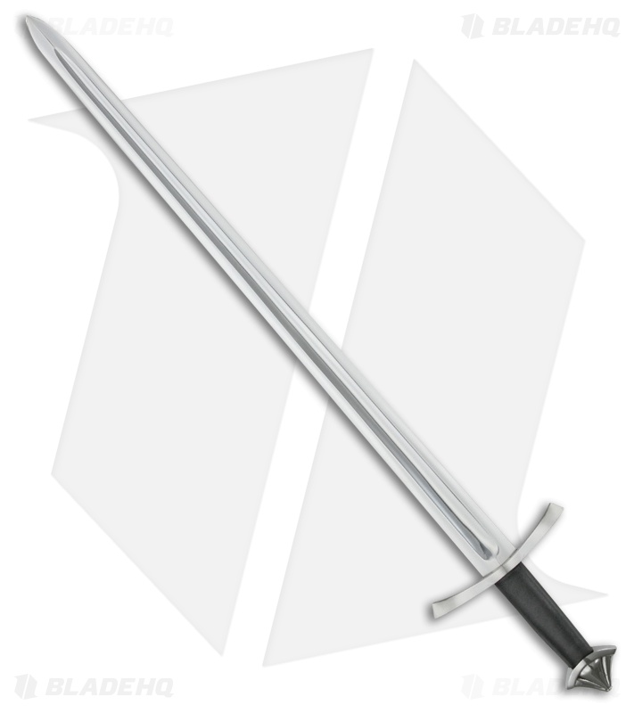 Cold Steel Norman Sword w/ Black Leather Scabbard (30" Satin) 88NOR