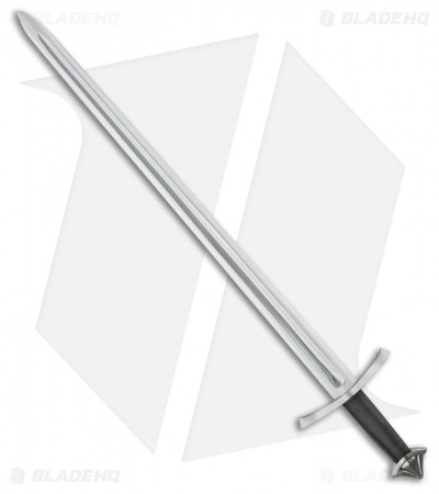 Cold Steel Norman Sword w/ Black Leather Scabbard (30" Satin) 88NOR