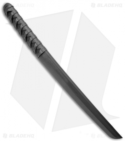 Cold Steel O Tanto Bokken Trainer Fixed Blade Knife (12.1" Black) 92BKKAZ