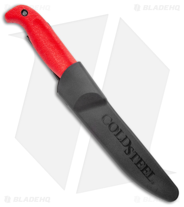 Cold Steel Scalper Slock Master Fixed Blade Knife Red Kray-Ex (6.5") 20VSTW