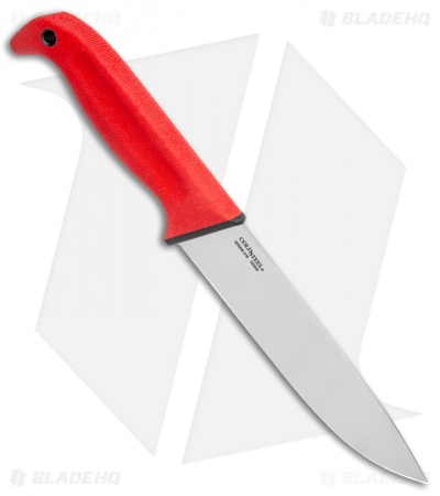Cold Steel Scalper Slock Master Fixed Blade Knife Red Kray-Ex (6.5") 20VSTW