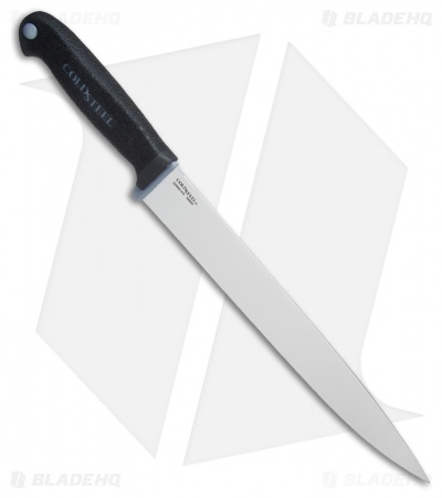 Cold Steel Slicer Fixed Blade Kitchen Knife (9" Satin) 59KSSLZ