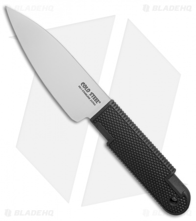 Cold Steel K-4 Fixed Blade Neck Knife w/ Sheath (4" Satin) 53T4P