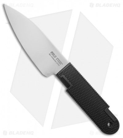 Cold Steel K-4 Fixed Blade Neck Knife w/ Sheath (4" Satin) 53T4P