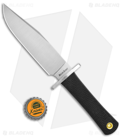 Cold Steel Recon Scout Combat Fixed Blade Knife Black Kraton (7.5" Satin) 37RS