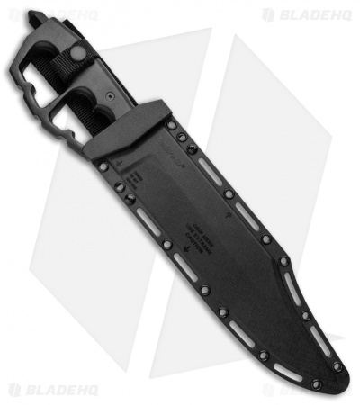 Cold Steel Chaos Bowie Trench Knife (10.5" Black) 80NTB