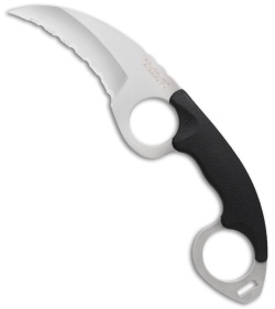 Cold Steel Double Agent I Neck Knife (3" Satin Serr) 39FKS