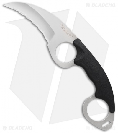 Cold Steel Double Agent I Neck Knife (3" Satin Serr) 39FKS