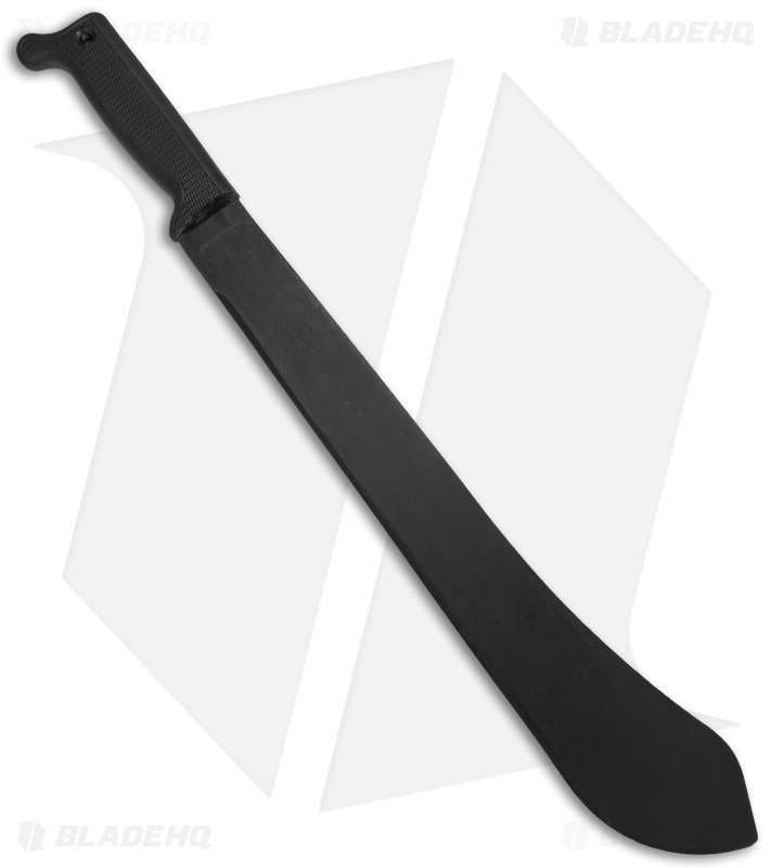 Cold Steel Fixed Blade Knife Bolo Machete (18" Black) 97LBM 