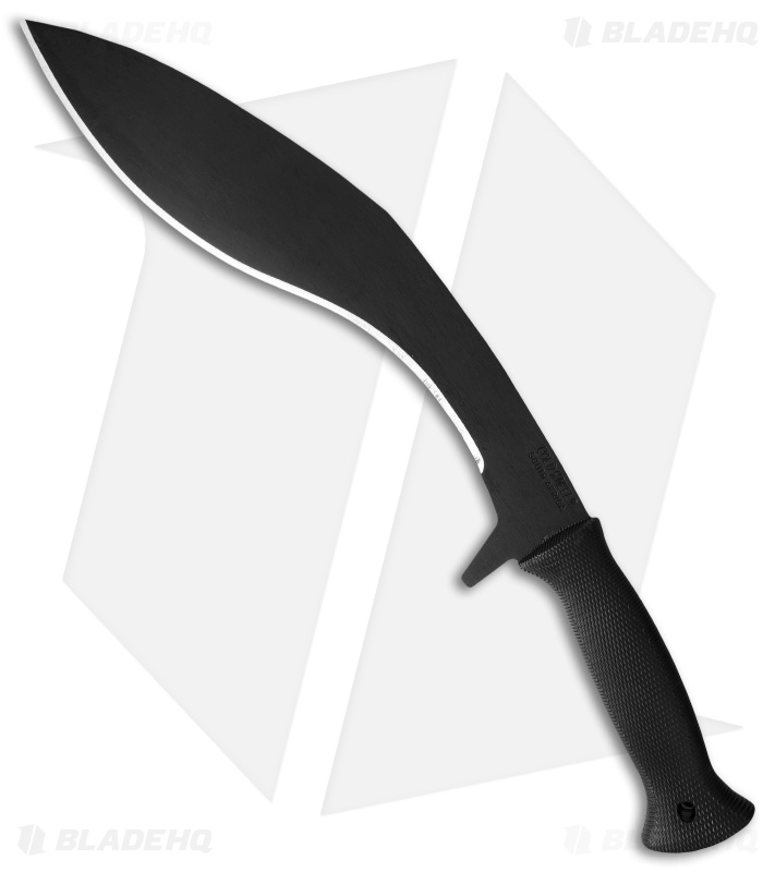 Cold Steel Kukri Plus Machete Fixed Blade Knife (13" Black) 97KMPS