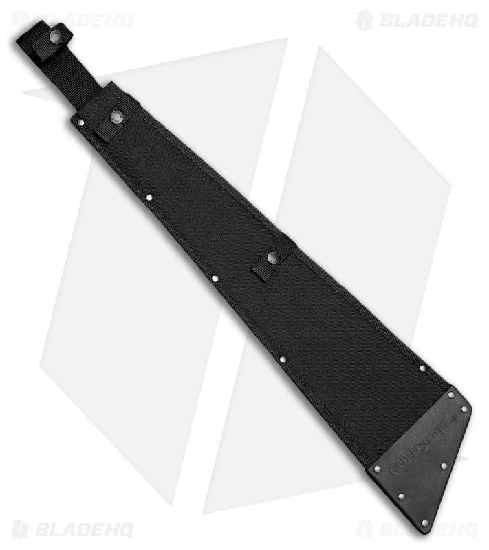 Cold Steel Slant Tip Machete Fixed Blade Knife (21" Black) 97ST21S