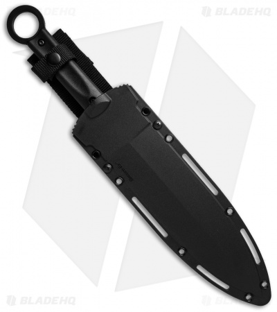 Cold Steel Shanghai Warrior Dagger Fixed Blade Knife (9.75" Black)
