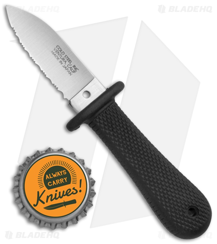 Cold Steel Ready Edge Fixed Blade Neck Knife (2" Satin Full Serr) 42NS
