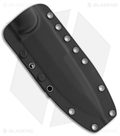 Colonial Knife Bushcraft Defiant Model CE 400 Black Micarta (6.00" Satin)