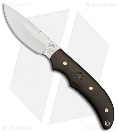 Colt Ridge Runner Skinner Fixed Blade Knife Brown Wood (3.25" Satin)