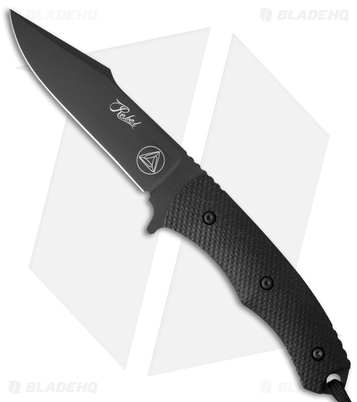 Combative Edge Rebel Fixed Blade Knife | G-10 + Plain | Blade HQ