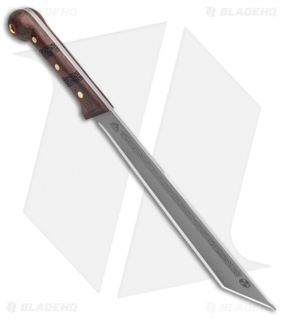 Condor Argyll Scottish Machete Fixed Blade Walnut Wood (12.2" Bead Blast)