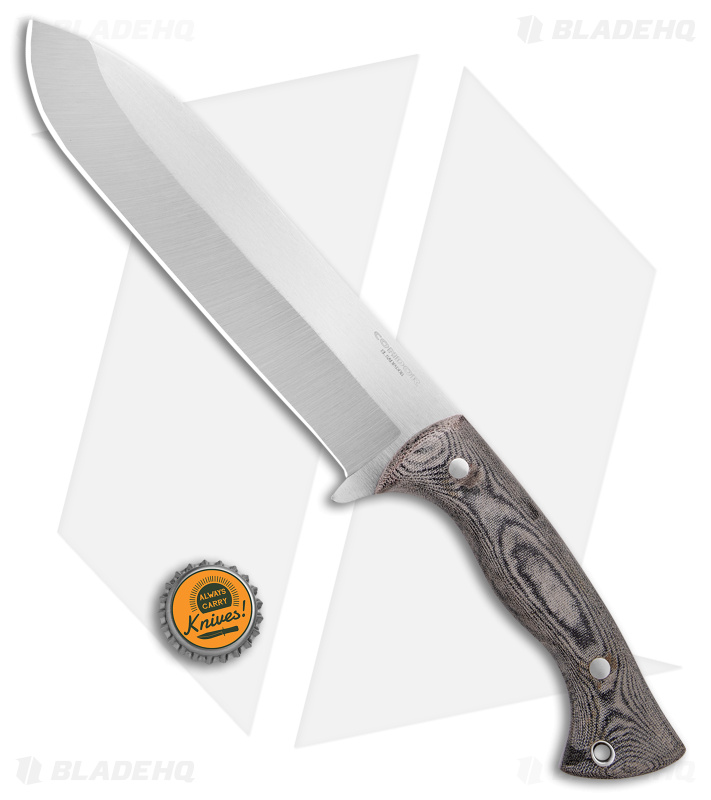Condor Balam Fixed Blade Gray Micarta (Satin) - Blade HQ