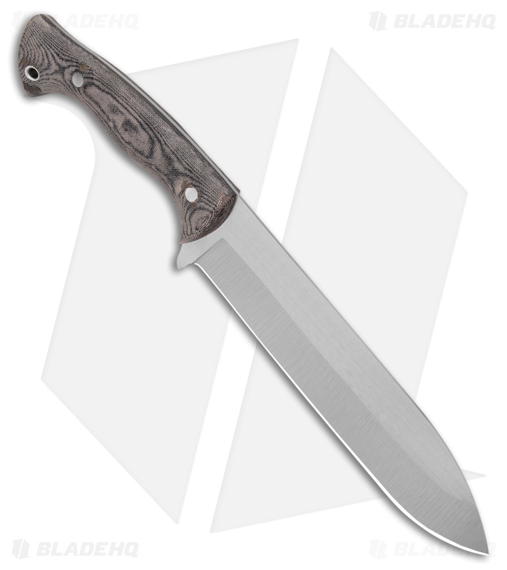 Condor Balam Fixed Blade Knife Gray Micarta w/ Kydex Sheath (9" Satin) 