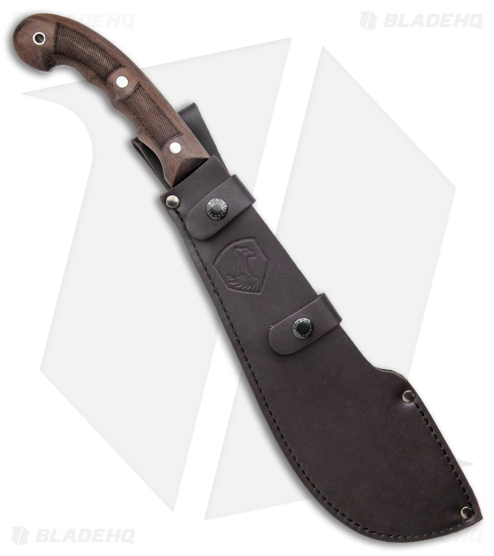 Condor Departure Bolo Machete Fixed Blade Walnut (12.2" Black) 