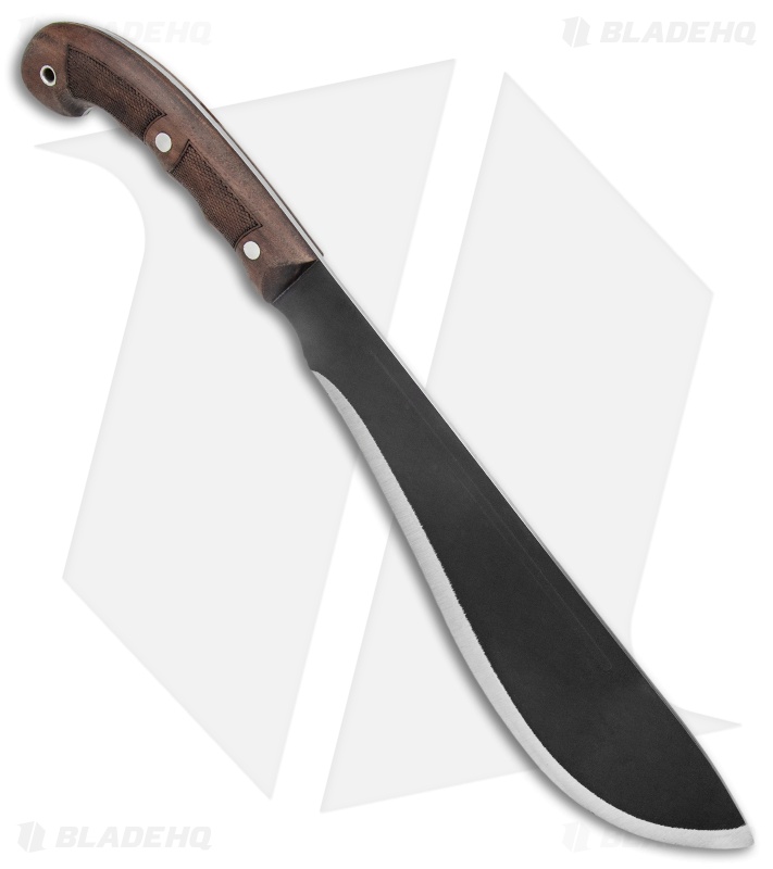 Condor Departure Bolo Machete Fixed Blade Walnut (12.2" Black) 
