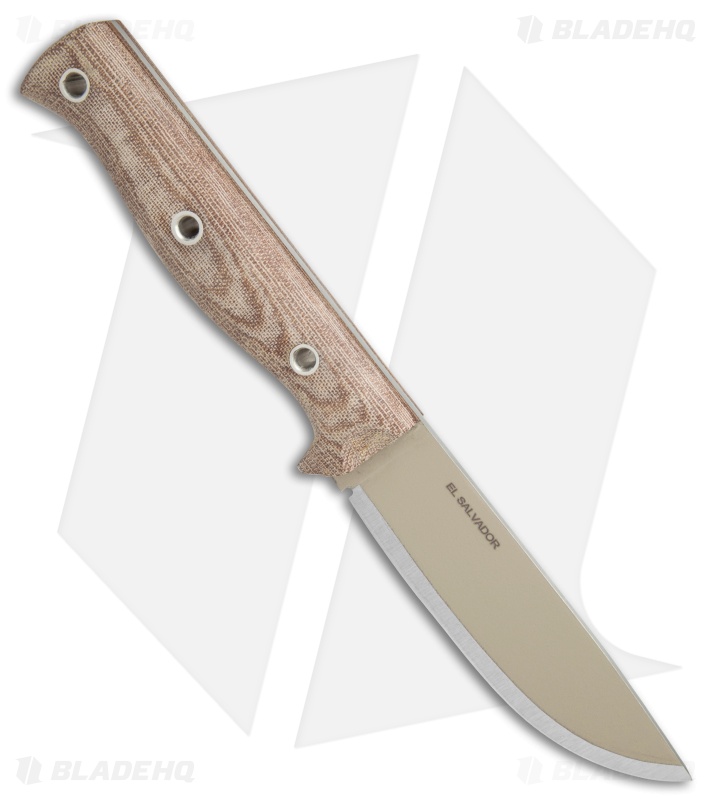 Condor Desert Romper Fixed Blade Knife Tan Micarta (4.5" Tan) CTK3909-4.5
