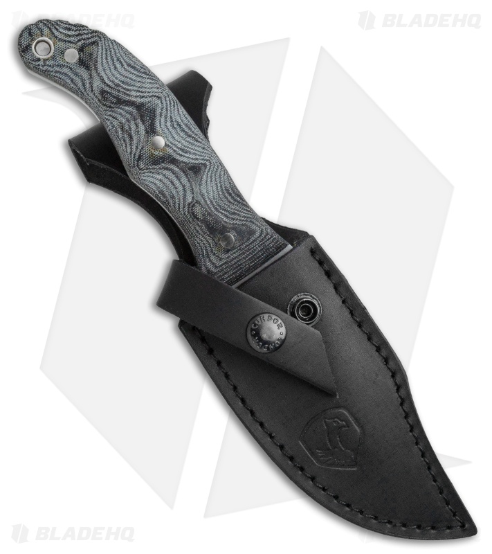 Condor Little Bowie Knife Gray Micarta Bead Blast - Blade HQ