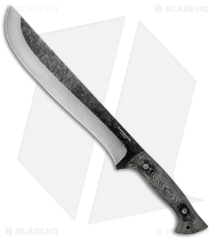 Condor Lobo Machete Fixed Blade Gray Micarta w/ Kydex Sheath (12" Two Tone) 