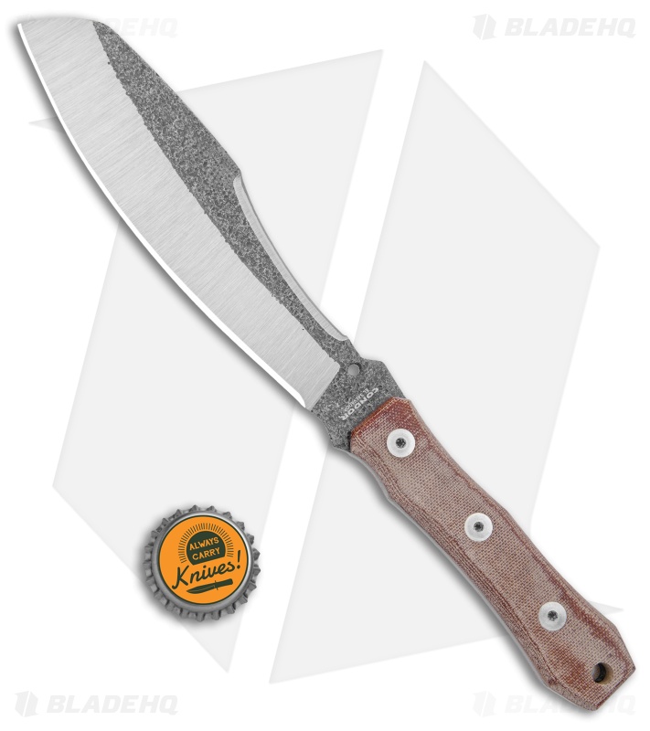 Condor Mountain Pass Surveyor Fixed Blade Knife w/ Leather Sheath