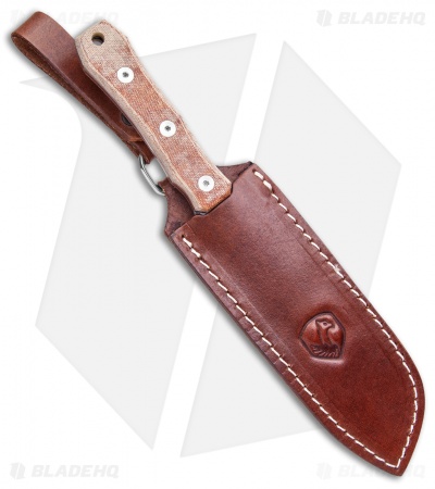 Condor Mountain Pass Surveyor Fixed Blade Knife w/ Leather Sheath (6" Two Tone) 