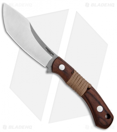 Condor Mountaineer Trail Fixed Blade Walnut Wood (4.1" Plain)