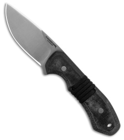 Condor Mountaineer Trail Intent Fixed Blade Knife Gray (3" Satin) 