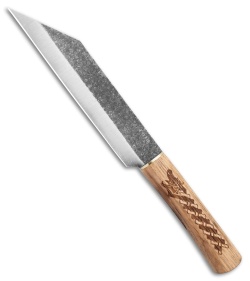 Condor Norse Dragon Knife Seax Hickory Wood (7" Natural)