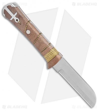 Condor Ocean Raider Fixed Blade Walnut Anchor/Rope (3.8" Satin)