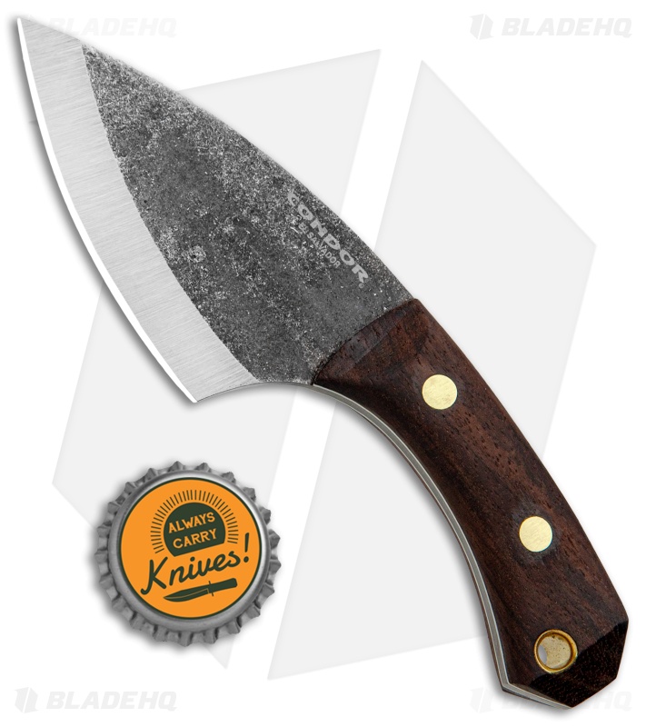 Condor Pangui - Fixed Blade Neck Knife | Walnut | Blade HQ