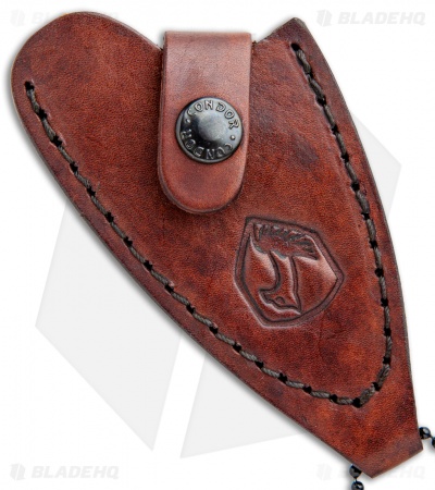 Condor Pangui Fixed Blade Neck Knife Walnut (3" Scandi) CTK802-3.26HC