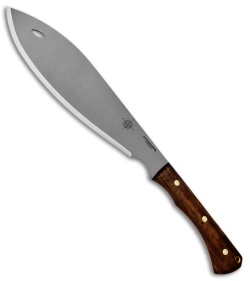 Condor Polar North Machete Fixed Blade Walnut w/ Leather Sheath (11.7" BB) 