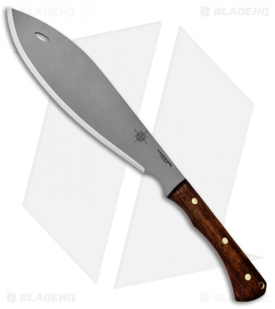 Condor Polar North Machete Fixed Blade Walnut w/ Leather Sheath (11.7" BB) 