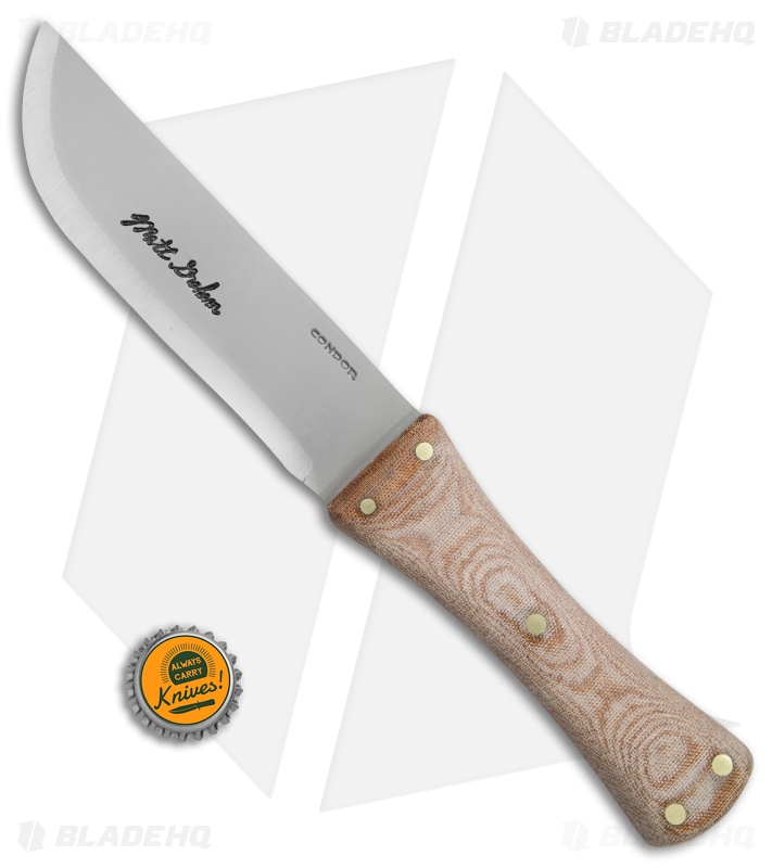 Condor Primitive Camp Knife Fixed Blade Micarta (5.8