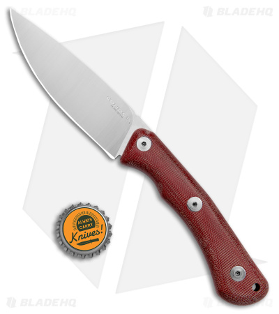 Condor Sport X.E.R.O. Campfire Fixed Blade Knife Red Micarta (4.3" Polish)