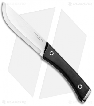 Condor Survival Puukko Knife Fixed Blade Black Paper Micarta (3.88" Polish)