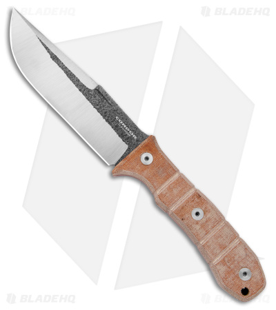 Condor Tactical P.A.S.S. Chute Fixed Blade Knife Brown Micarta (5.5" Black)