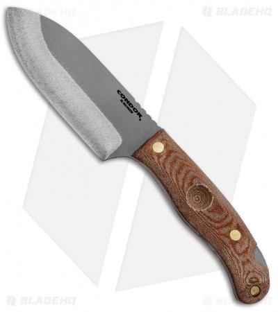 Condor Toki Knife | Outdoor Fixed Blade | Tan Micarta