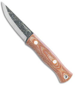 Condor Knives Trivittata Puukko Fixed Blade Knife Natural Micarta (3" Two Tone)