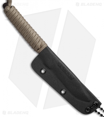 Condor Bushnecker Fixed Blade Neck Knife (2.75" Natural) CTK2800-2.75HC