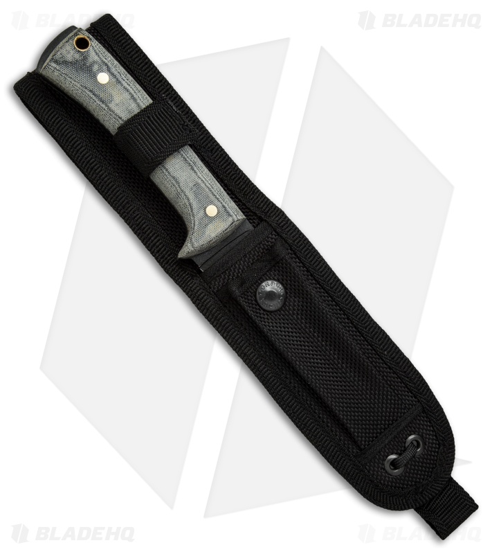 Condor Garuda Drop Point Fixed Blade Knife (4.5" Black) CTK254-4.5HC