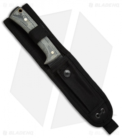 Condor Garuda Drop Point Fixed Blade Knife (4.5" Black) CTK254-4.5HC