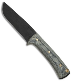 Condor Garuda Drop Point Fixed Blade Knife (4.5" Black) CTK254-4.5HC