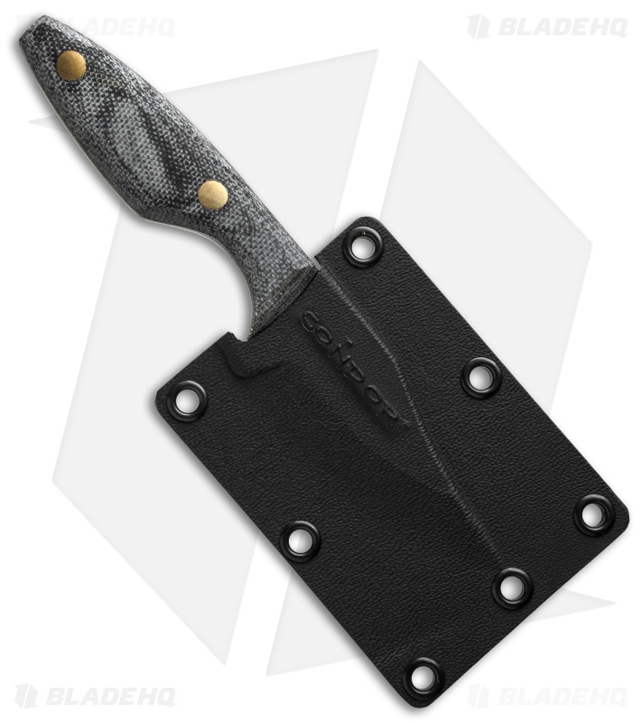 Condor Bombus Fixed Blade Neck Knife (2.25" Black)